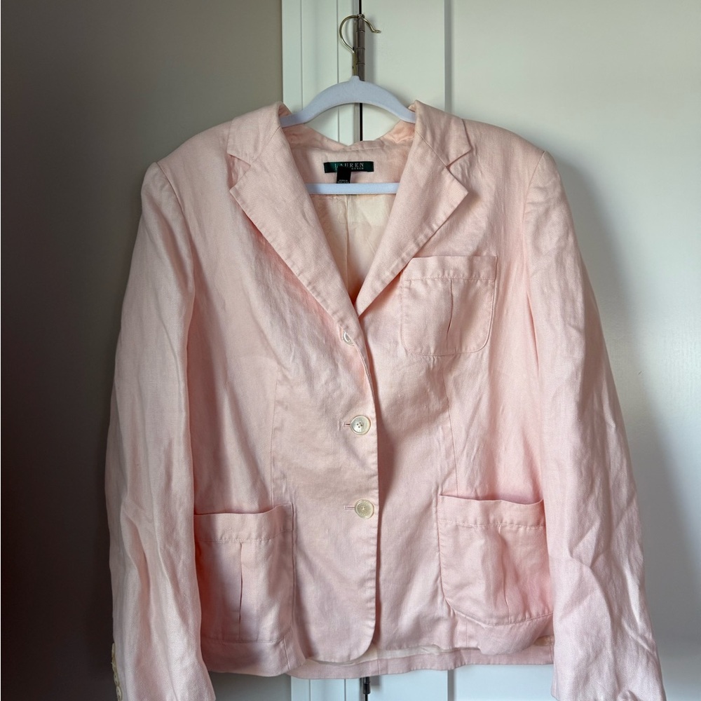 Ralph Lauren Light Pink Women's Blazer